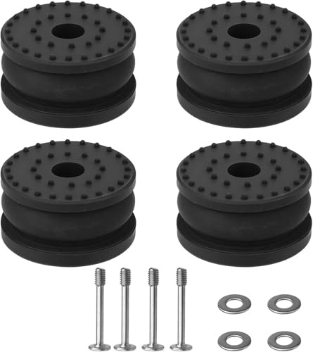 4 x h2d Anti-Vibrations-Füße, Universal-Gummifuß, Anti-Rutsch-Silikon-Gummi-Pad, kompatibel mit Bambu Lab h2d 3D-Drucker-Ersatz