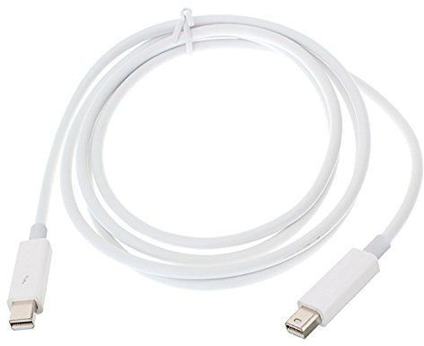Cablecc Video-Datenkabel für MacBook 2013 / 2014 / 2015, Thunderbolt-Anschluss auf Thunderbolt-Stecker
