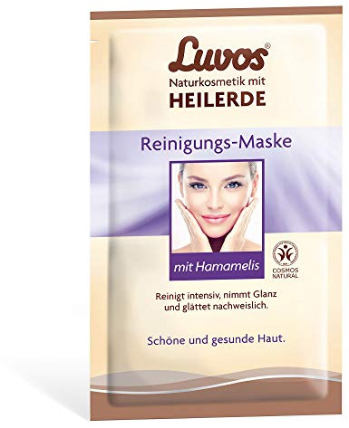 Luvos Crememaske Reinigung, mit Sofort-Effekt tiefenwirksame Reinigung, 2 x 7,5 ml