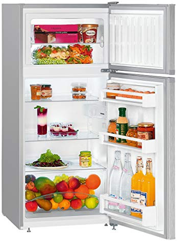 Liebherr CTel 2131 Freestanding Fridge Freezer Silver 196 L A++ – Fridge-Freezers (196 L, SN-T, 39 dB, 4 kg/24h, A++, Silver)