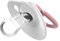 Ultra Light Silicone Soothers with Self Sterilising case + Cover Green,White,Red by Martma (Red Orthodontic)