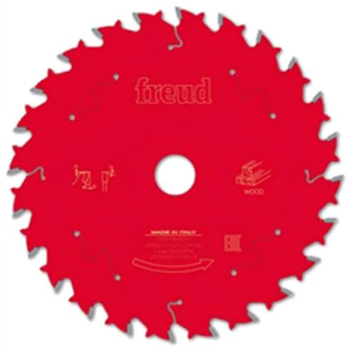 Freud LCL6M Circular and Mitre Saw Blade for Solid Wood and Panels 165mm 24T 20mm