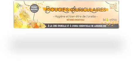 Velas auricular por 2 cera de abejas