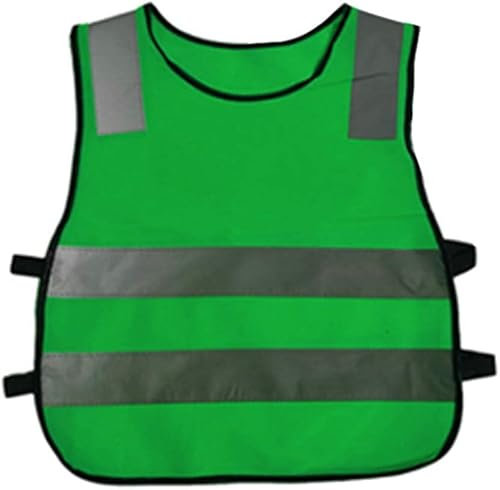Chaleco de seguridad, chaleco de seguridad reflectante, paquete de 2 niños, bebé, alta visibilidad, alta visibilidad, reflectante, niños, niños pequeños, ropa de trabajo, chaleco, chaqueta, 4 bandas,