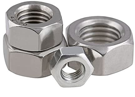 10 Stück Linksgewinde Sechskantmuttern 304 A2 Edelstahl Mutter M4 M5 M6 M8 M10 M12 M14 M16 M18 M20 (Color : 10pcs_M10)