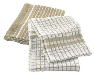 Douceur d'Intérieur 2 strofinacci (50 x 70 cm) Classico lino, spugna