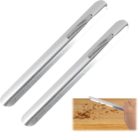 2 Pezzi Raccogli Briciole, Strumento per Briciole, Paletta Raccogli Briciole in Acciaio Inox, Raccogli Briciole Manuale per Pulisci Briciole da Tovaglia in Ristorante e casa, Bordo Curvo e Flessibile