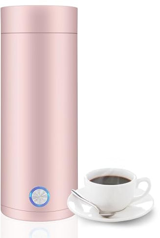 3-in-1 Portable Travel Kettle - Electric Water Heater for Tea, Coffee & Baby Milk, Automatic Shut-off, Food Grade