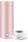 Travel Kettle, Travel Portable Kettle Coffee Tea Food Grade, 3 in 1 Mini Electric Kettle, Automatic Shut off Travel Tea Kettle, Water Heater for Making Tea, Coffee, Baby Milk And Fast Food (Pink)