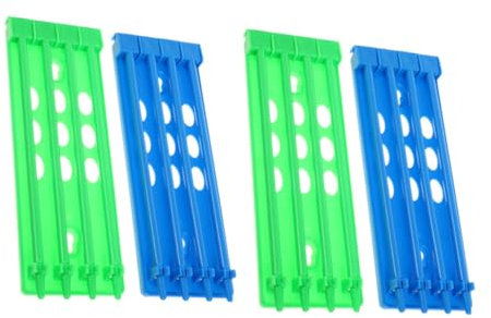 COSMEVIVI 4stücke Taubenring-Halter Aus Kunststoff Vogeltrainingsring-ständer Organizer Für Taubenbänder Platzhalter Für Fußringe Ständer Für Brieftaubenringe