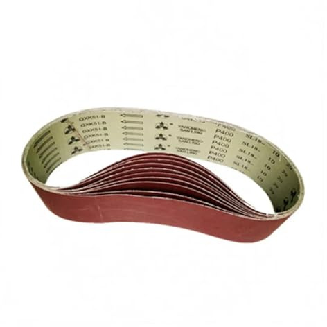 ZPFDSG slipband 5 stycken slipband 915 x 100 mm 40–1 000 korn sortiment metallslipar aluminiumband polering oxidslipmaskin (P240)