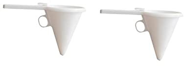 DECHOUS 4pcs Squeeze Batter Cup Baking Funnel Handheld Pour Cake Decorating Tools Cake Dispenser Funnel for Batter Transfer