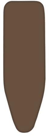 Housse Table À Repasser 120X40 Marron Foncé Housse pour Planche À Repasser Cotton Classic,avec Bande Élastique Resserrable, Thermo Reflect, Adaptée Aux Fers À Vapeur