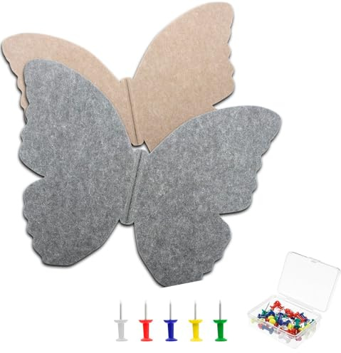 VinBee 2 Pcs Vision Board 40*30cm Cork Boards for Walls with One Box Pins, Notice Pin Board Wall Tiles with Adhesive Tapes,for Home Kitchen Office, Self Adhesive Pin Board Wall Tiles for Photos Memos