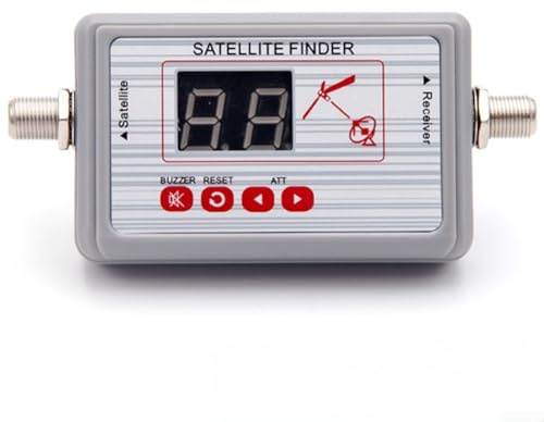 Détecteur d'antenne TV numérique efficace 9505B avec compteur de force de signal en ligne pour systèmes satellites