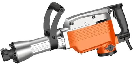 Marteau-piqueur électrique robuste 1500 W/1600 W, brise-béton, 3 burins, mèches et burinage avec étui pour Béton(95)