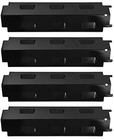 LOKHING 98531 (4-Pack) Porcelain Steel Piatti Caldi di Ricambio per Sochef, Campingaz, Char-Broil, Broil-Master, CCLIFE e Altri Modelli di Griglie