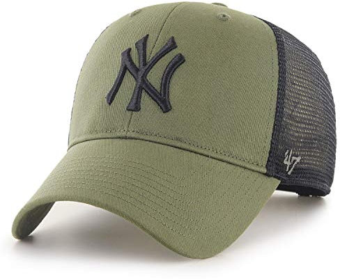 '47 Brand Trucker Cap - Flagship New York Yankees Wood Oliv