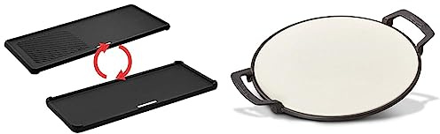 Enders® Guss 1/3 Chicago Wendeplatte & ® SWITCH GRID Pizzastein