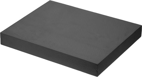 PATIKIL Balance Pad 15.7x13x2 Inch, Non-Slip TPE Foam Pad Cushion Exercise Yoga Mat Knee Pad for Fitness Stability Core Training Stretching, Black