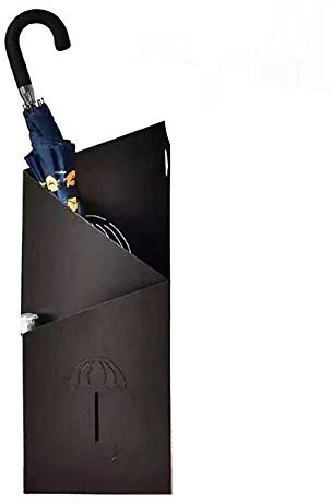 iumLeap Parasol Holder Umbrella Rack Umbrella Stand Iron Art Hotel Umbrella Stand on The Ground, 205 Times; 60 cm Base/One Size(Black One Size)