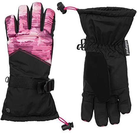 C9 Champion unisex child C129a Cold Weather Gloves, Pink, Girls 4 7 US