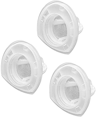 vhbw 3x Filter kompatibel mit Black & Decker Dustbuster DV9610ECN | DV9610N, DV9610NF, EV1210N Staubsauger - Schmutzfilter, Filtereinheit