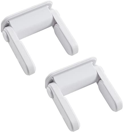 Jzhen 2 Pezzi Blocca Maniglia per Bambini,Blocca Maniglia per Porte e Finestre Blocco di Sicurezza Serratura per Finestre per Bambini Riutilizzabile