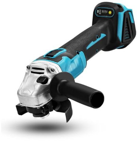 Nimomo Amoladora Angular a Batería, 800W Recargable Amoladora Bateria Rectificadora Angular Motor Sin Escobillas Amoladora Angular Con Batería, 18v Li-Ion Amoladora Angular Bateria, Sin Batería