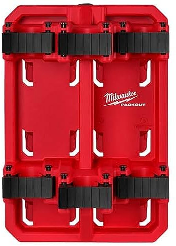 Milwaukee Packout Shop Storage 23,9 cm B x 35,6 cm H Garage Organizer Werkzeugregal mit langem Griff