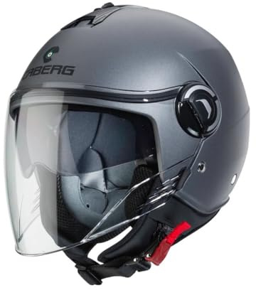CABERG HELMET RIVIERA V4X MATT GUN METAL XS