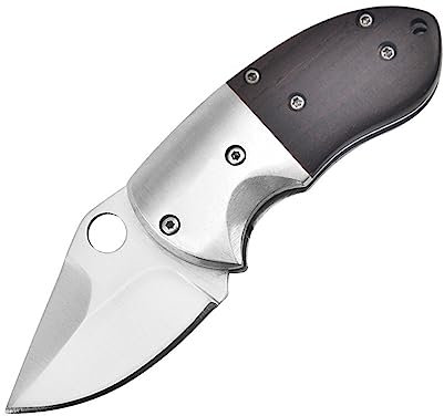 TABKER Klappmesser einhandmesser Faltmesser Edelstahl Kleines Faltmesser Camping Überlebensmesser Outdoor Selbstverteidigung Faltmesser Tragbares Messer