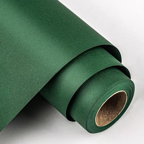 MAYPLUSS Grüne Kraftpapierrolle – Jumbo-Rolle – 76,2 cm x 32,8 m, recycelbares Geschenkpapier für Geschenkverpackungen, Handwerk, Tischläufer, Dunnage, Paket, Party, Geburtstag, Hochzeit, grüner St.