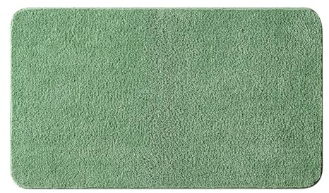 MIULEE Badezimmerteppich Badematte rutschfest Waschbar Grün 40x60 cm | Badteppich Badvorleger Saugfähige Duschvorleger Badematten & Badteppiche für Wohnzimmer Schlafzimmer Badezimmer