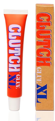 CLUTCH Glue, Fashion Body and Clothing Liquid Adhesive, Quick Dry, Strong Hold & Non-Toxic, Boob Tape Alternative, 30 ml (Pack of 1)