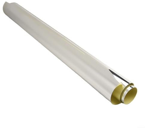 Film autocollant miroir en PET pour mur, feuilles de miroir flexibles pour maison, chambre à coucher, salle de bain, loisirs créatifs (50 x 150 cm)