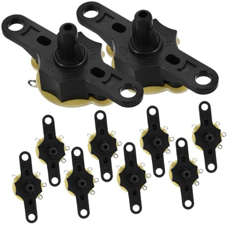 BEBEMOKO 10pcs Replacement Fan Speed Selector Knob for Ceiling Fan Easy Installation and Wide Compatibility