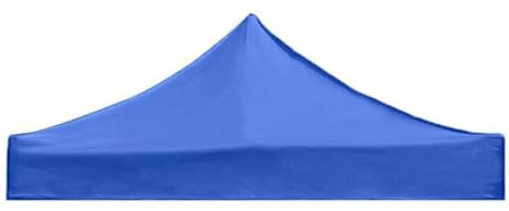 Cubierta superior de toldo de 3 x 3,0 metros, repuesto de carpa de cuatro esquinas, tela plegable a prueba de lluvia, cubierta superior de toldo de cenador de repuesto for pabellón de patio Techo de R