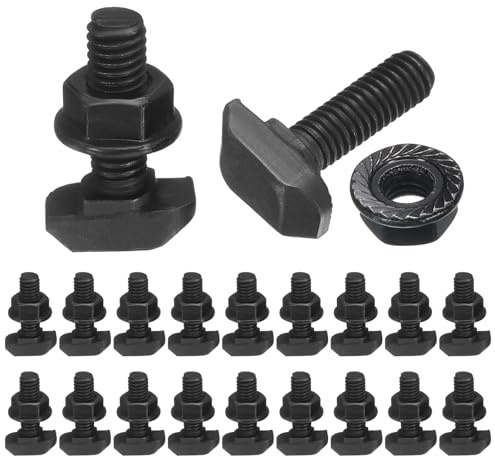 QUARKZMAN 20 Piezas De Tornillo De Cabeza De Martillo M6x20mm
