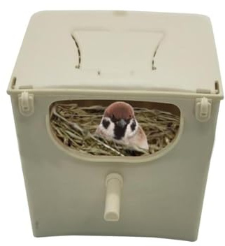 de para pájaros – Contenedor jaula con percha para acoplamiento de oxios | de reproducción de Suministros de observación de aves de patio trasero, adecuada para loros africanos grises,