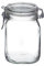 STI Vaso Fido Ermetico 1000ml BORMIOLI in Vetro per conservazione Alimenti