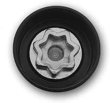 Écrou de verrouillage anti-vol de rechange pour roue de voiture, clé L / 190 pour Vauxhall Opel Saab Vectra Corsa Adam Zafira Merivia GM