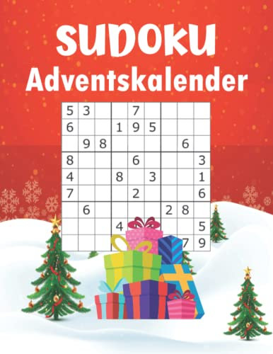 Sudoku Adventskalender: Rätsel Adventskalender für Erwachsene (100 Großer Einfache Sudoku-Rätsel)