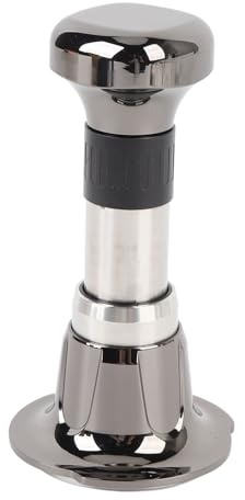 Glomora Automatic Impact Coffee Tamper Stainless Steel Auto Rebound Adjustable Constant Pressure Vertical Balance 30lb Coffee Tamper (58mm)