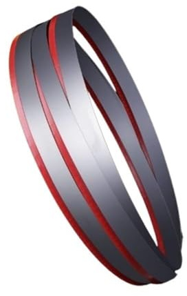 Lama per Sega a Nastro Bi-Metallo M42 13mm, 8-12 TPI, Taglio Legno Duro e Metallo, Lama Affilata(1300mm)