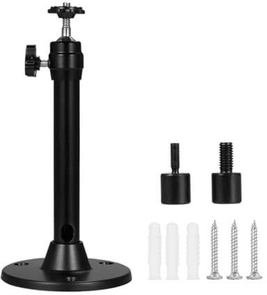 Projector Accessories Mini Ceiling Wall Mount Stand with 3 Screw Adapters,Compatible for Most Camera Bracket