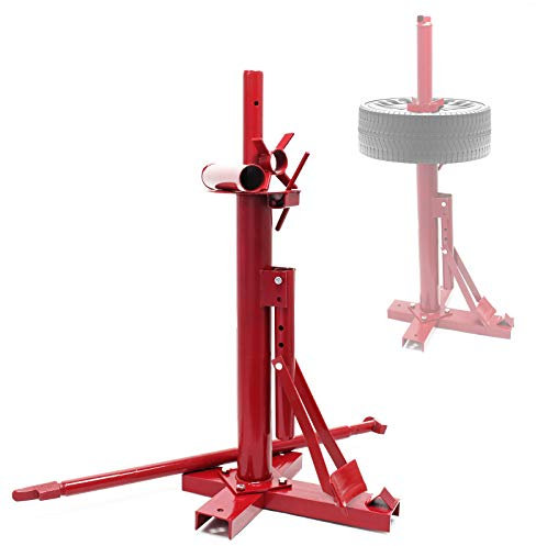 Wiltec Reifenmontiergerät 38,1 x 45,72 cm, ab Ø 51 mm, für Reifengrößen 8-16, Reifenmontagegerät aus Stahl, Reifenmontagehilfe zum Reifenwechsel