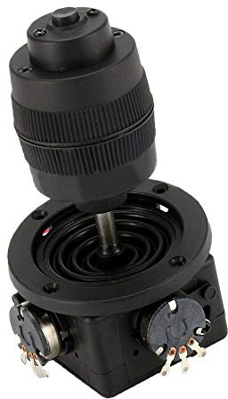SaiDian 4-Achsen Joystick Potentiometer Knopf Werkzeug mit Draht für JH-D400X-R4, 10K 4D, Kunststoff, Multitool | JH-D400X-R4, einfach zu installieren, für selbstgebrühte USB-Maus, Automatisierungs-Maschinensteuerung, manuelle Kalibrierung