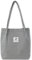 VOKUVIKU Cord Tote Bag Aesthetic Damen Stofftasche Canvas Tasche Mädchen GroÃŸe Tote Bag Aesthetic Handtasche Shopper Cord Schule Leicht Beuteltasche Damen Cord, Grau