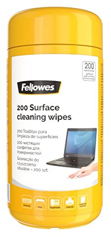 Fellowes Performance 200 Surface Cleaning Wipes Tub for Home and Office - Multi surface Wipe